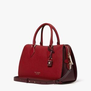 Kate Spade Red ZIP CODE Medium Satchel bag *NEW* *VINTAGE*
